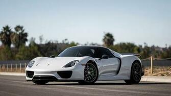 Porsche Spyder Weissach Package Wallpaper HD Image