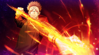 Yuji Itadori Sukuna Mark Wallpaper 4k