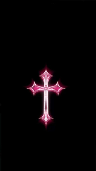 Pink Cross Wallpaper