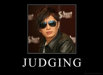 Gackt Demotivational Poster Desktop And Mobile Wallpaper