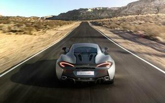 Mclaren 570s Silver Wallpaper