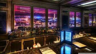 Skyline Bar Wallpaper
