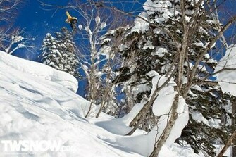Transworld Snow On Snowboarding Wallpaper