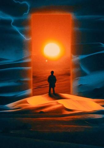 The Dawn Weeknd Background Poster