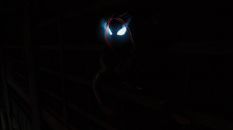 Spiderman Miles Morales Dark 4k Laptop Full HD 1080p