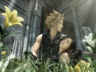Cloud Strife And Tifa Lockhart Final Fantasy HD Wallpaper