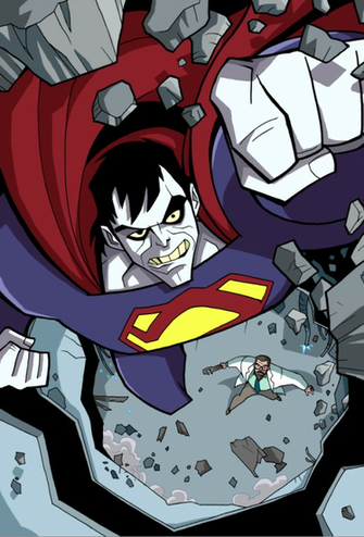 Superman Vs Bizarro Interior By Lucianovecchio