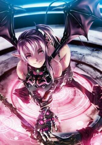 Ecchi Succubus Demon Anime Girl By Rezi These Wallpaper