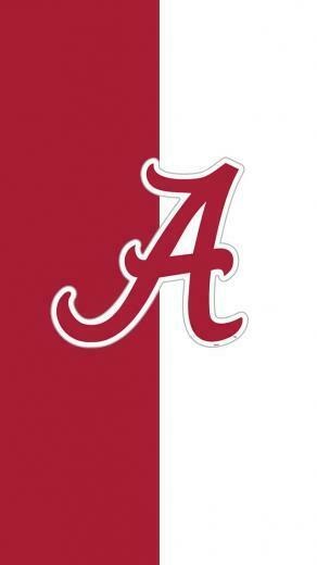Alabama Crimson A iPhone Wallpaper