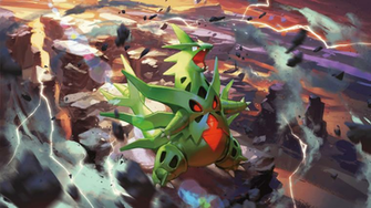Tyranitar Wallpaper Top Background