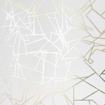 White And Gold Wallpaper Angles Erica Wakerly