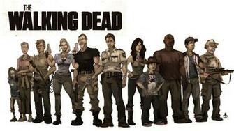Fonds D Cran The Walking Dead Tous Les Wallpaper