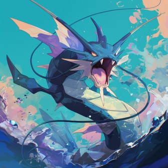 This Gyarados Anime Avatar By Patrika Wallpaper
