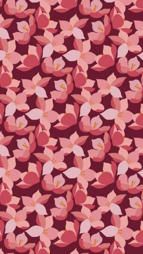 Mulan Flowers Disney iPhone Wallpaper In