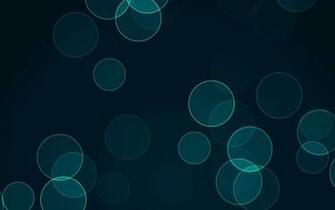 Background Blue Light Bubbles Effect Powerpoint Background
