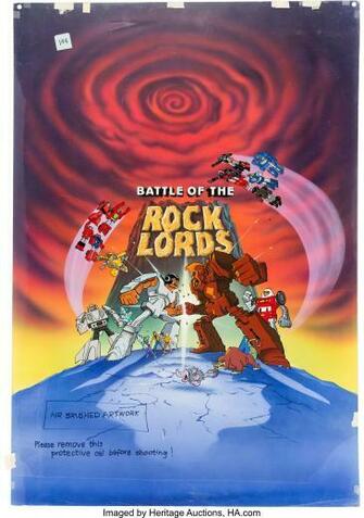 Original Hand Painted Cel Used In Promotional Materials