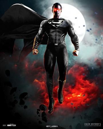 Artstation Zack Snyder S Justice League Black Suit Superman