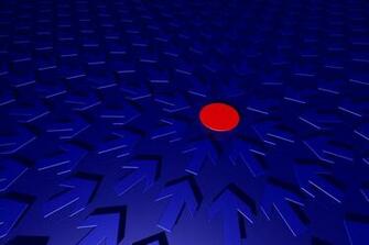 Blue Art With Arrows Wallpaper