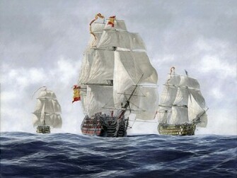 Pirate Ships Wallpaper
