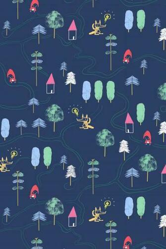 What About A Playable Wallpaper For Your Kids Room Red Riding