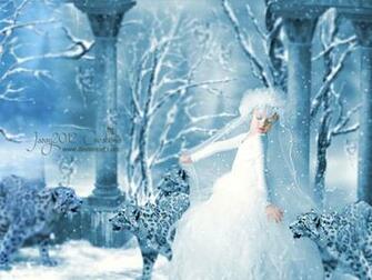 Little Snow Queen Wallpaper
