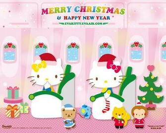 Kitty Wallpaper Mimmy And Hello Comics Christmas