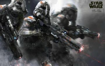 Wallpaper Star Wars Artwork Soldier Science Fiction