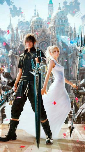 Final Fantasy Xv Smartphone Wallpaper By De Monvarela On