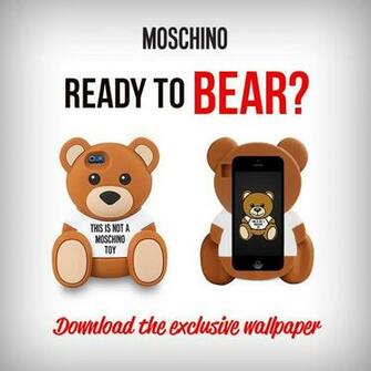 Moschino On Are You Readytobear The Esclusive