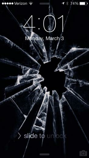Cracked Phone Screen