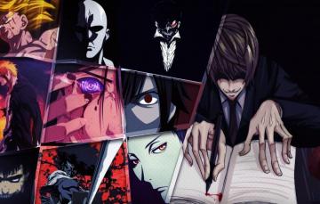 Wallpaper Apple Afro Samurai Bleach Death Note Naruto Anime