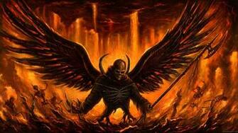 Dark Themes Desktop Angel Wallpaper HD