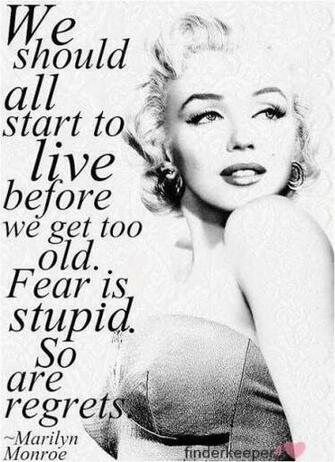 Marilyn Monroe Quotes For Life Desktop Background HD