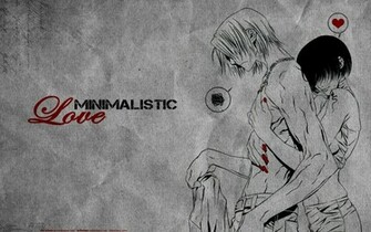 Minimalistic Love Anime Wallpaper Desktop Minimalist