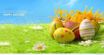Happy Easter Quotes With Wallpaper HD