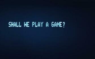 Shall We Play A Game By Newsaint