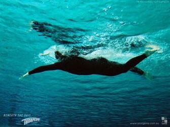 Swimming Cool Wallpaper