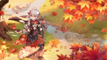 Kaedehara Kazuha Genshin Impact HD Wallpaper And Background