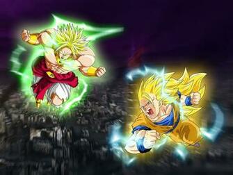 Goku Vs Broly By Mohamed95