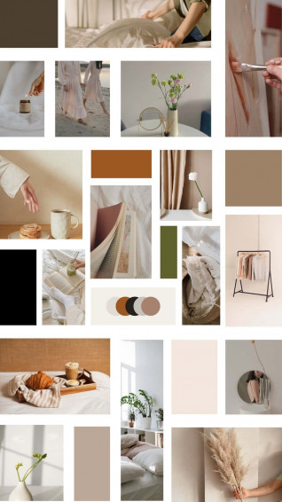 Relax Restore And Rejuvenate With Aesthetic Moodboard Wallpaper