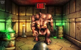 Doom Pinky Demon HD Wallpaper