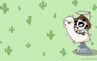 Cute Cartoon Panda Wallpaper HD Jpg