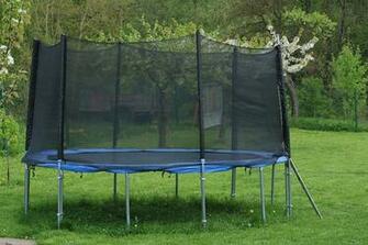 HD Wallpaper Trampoline Garden Plant Grass Tree Nature Day