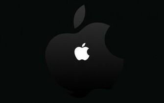Black And White Apple Wallpaper