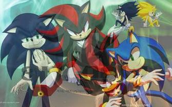 Sonic And Shadow Wallpaper By Dragonzwhisperer