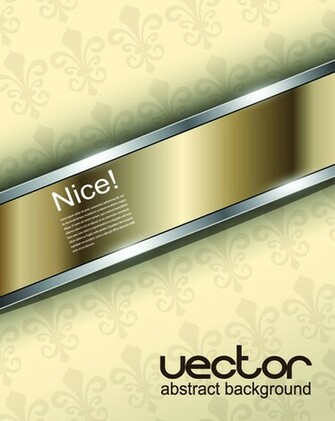 Chrome Background Vector Set