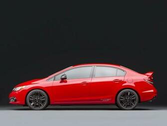 Honda Civic Si Sedan Sema Project Wallpaper Background