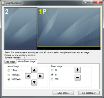 Windows Dual Monitor Background Stretch