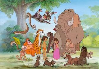 Disney Jungle Book Characters The Wallpaper