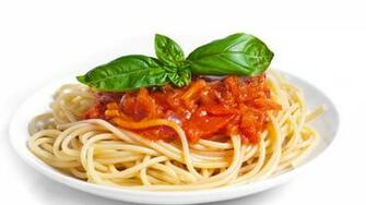 Wallpaper Pasta Sauce Greens Full HD